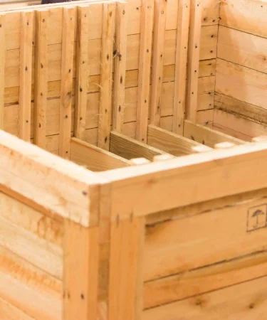 Caixa de madeira fumigada: segurança e resistência na exportação de mercadorias
